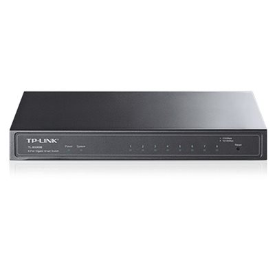 TP-Link SG2008, 8xRJ45, 1Gbit, Hallittu