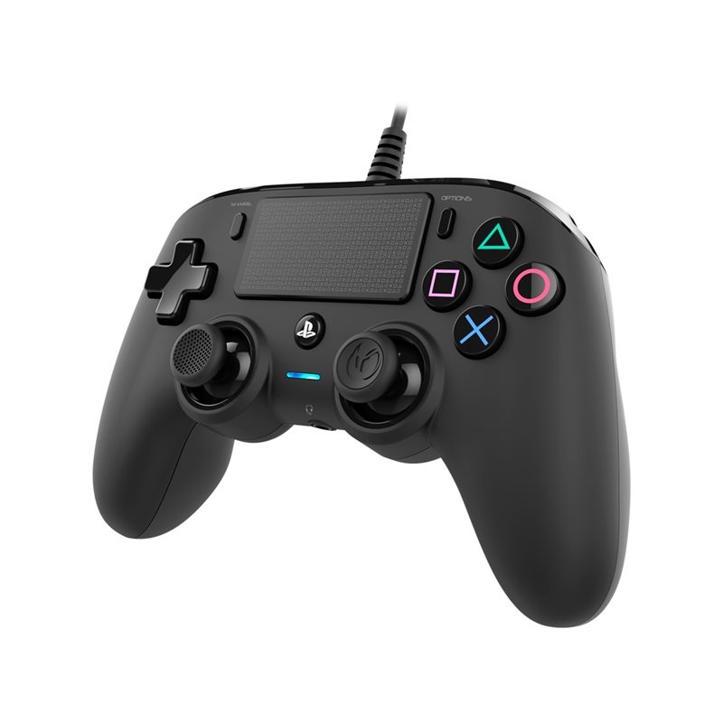 Nacon Wired Compact Controller -peliohjain, PS4/PC, musta - Kuva 2