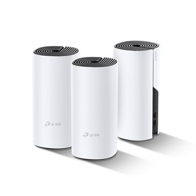 TP-Link Deco P9 (3-pack), langaton Mesh Wi-Fi -järjestelmä, 3 reititintä, valkoinen/musta