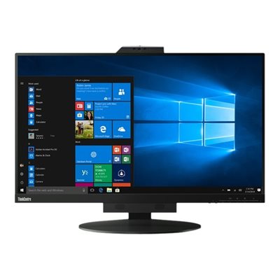 Lenovo 27" ThinkCentre Tiny-In-One 27, QHD-monitori, musta