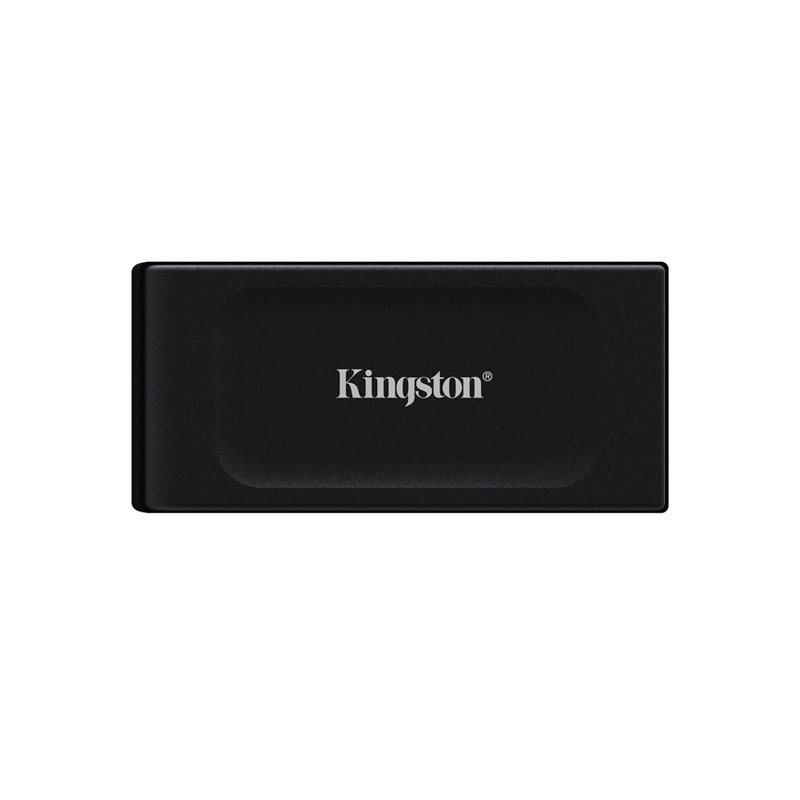 Kingston 1000GB XS1000, ulkoinen SSD-levy, USB 3.2 Gen 2x2, 1050/1000MB/s, musta