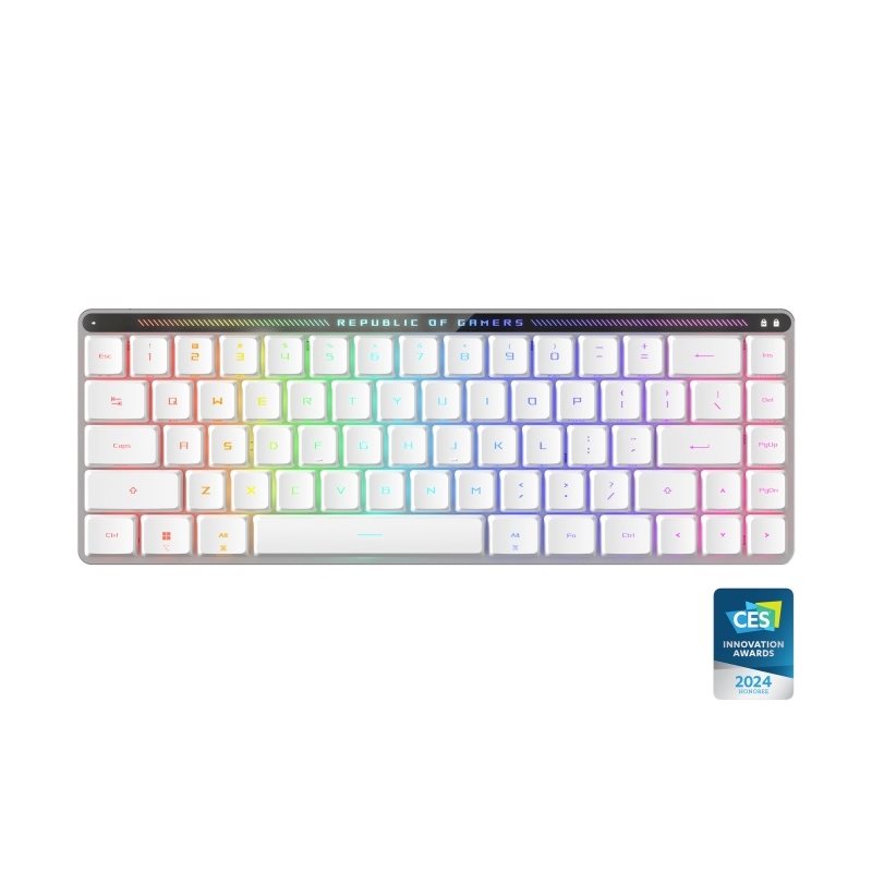 Asus (Outlet) ROG Falchion RX Low Profile, langaton mekaaninen pelinäppäimistö, 65%, ROG RX Red LP, valk