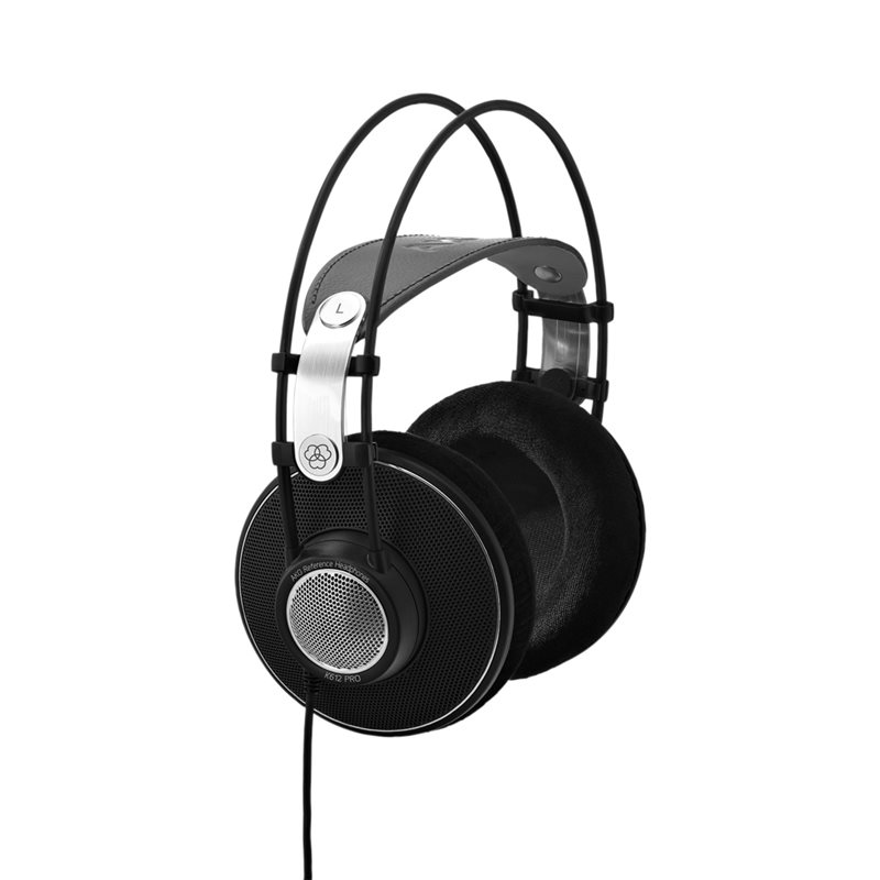 AKG K612 Pro, avoimet stereokuulokkeet, mattamusta