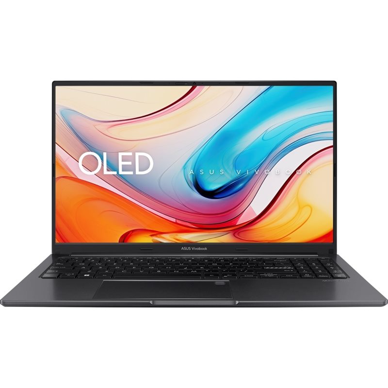 Asus 15,6" VivoBook 15 OLED, kannettava tietokone, musta