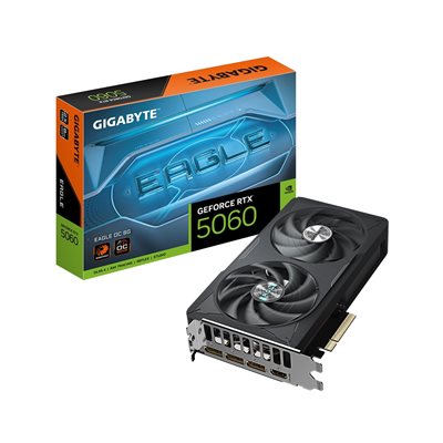 Gigabyte GeForce RTX 5060 EAGLE OC -näytönohjain, 8GB GDDR7