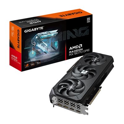 Gigabyte Radeon RX 9070 GRE GAMING OC -näytönohjain, 12GB GDDR6