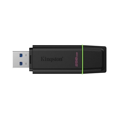 Kingston 256GB DataTraveler Exodia Gen2, 3.2 Gen1 USB-A -muistitikku, musta/vihreä