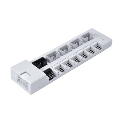 Lian Li EDGE hub V2, USB- & tuuletinhubi, valkoinen