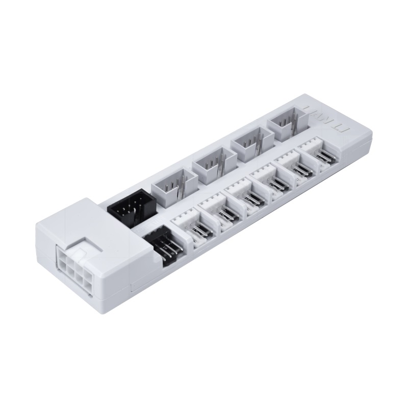 Lian Li EDGE hub V2, USB- & tuuletinhubi, valkoinen
