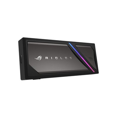 Asus ROG Strix Aiolos, M.2 NVMe -levykotelo, USB-C 3.2 Gen2x2, musta