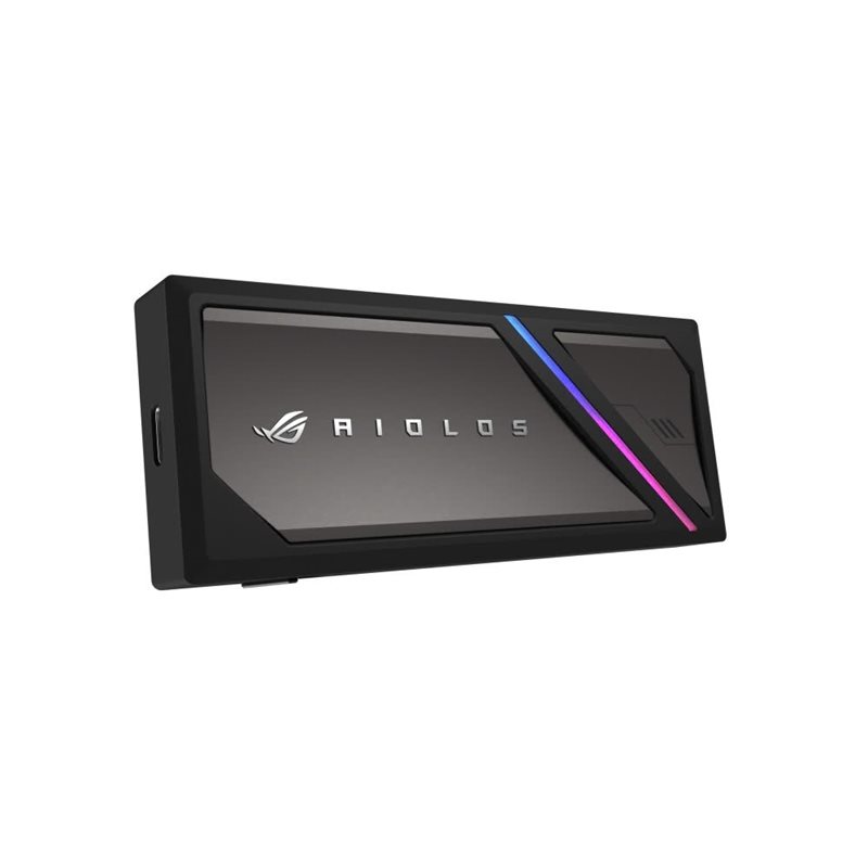 Asus ROG Strix Aiolos, M.2 NVMe -levykotelo, USB-C 3.2 Gen2x2, musta