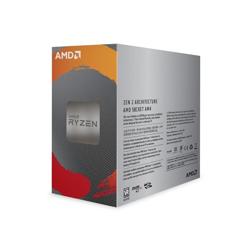 AMD Ryzen 5 3600, AM4, 3.6 GHz, 6-core 