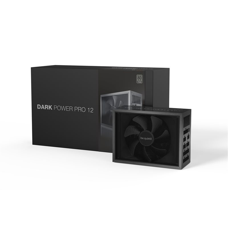 be quiet! 1500W Dark Power Pro 12, modulaarinen ATX-virtalähde, 80 Plus Titanium