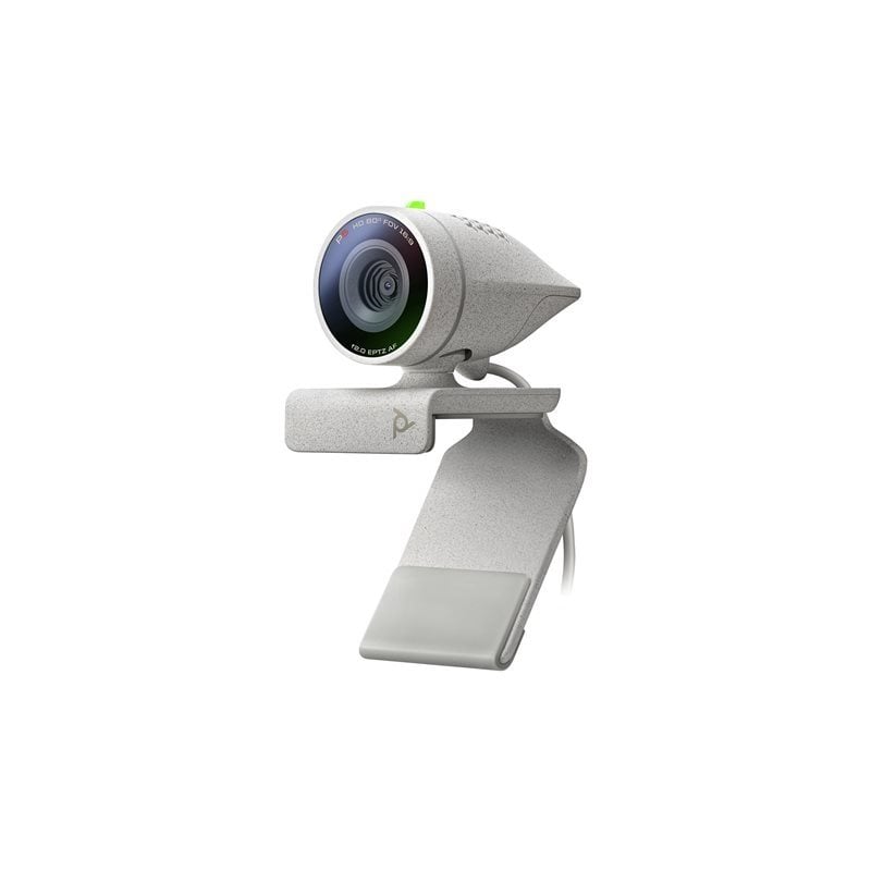 Poly Studio P5 - Professional webcam, 1080p -verkkokamera, harmaa