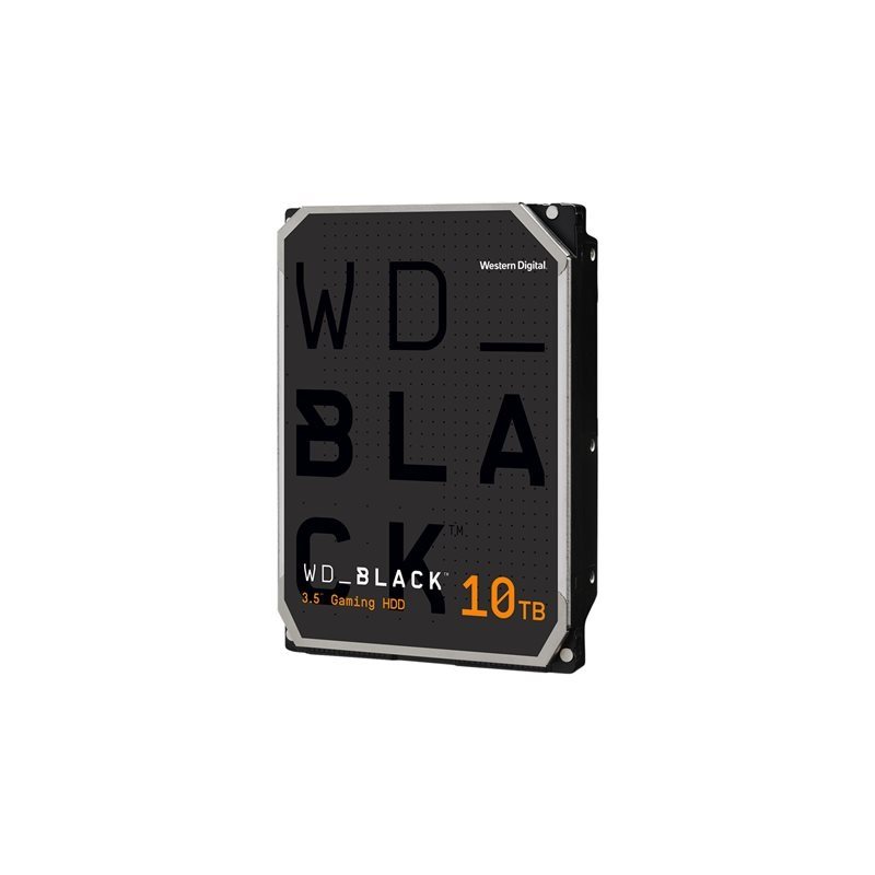 Western Digital 10TB WD_BLACK, sisäinen 3.5" kiintolevy, SATA III, 7200rpm, 256MB