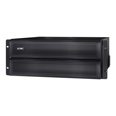 APC Smart-UPS X 120V, räkki-/torniasennettava ulkoinen akkusarja, 4U, musta