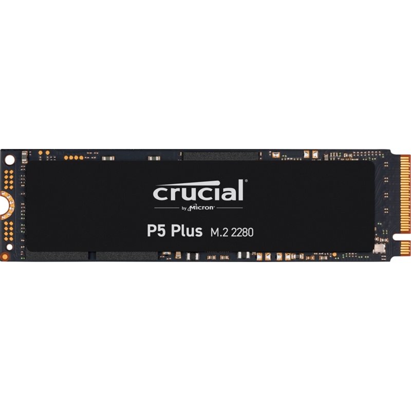Crucial 500GB P5 Plus SSD-levy, M.2 2280, PCIe Gen4 x4, 6600/4000 MB/s