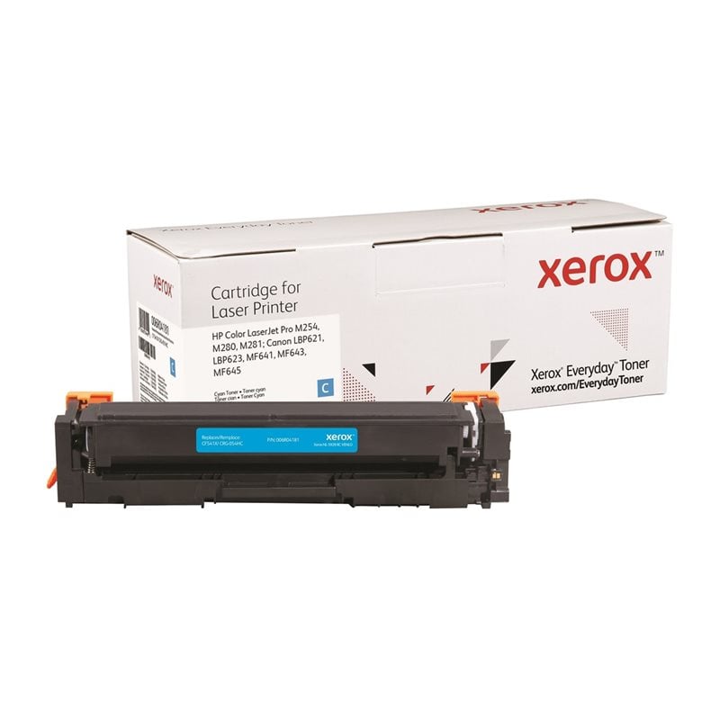 Xerox Everyday Toner -tarvikelaserväriainekasetti, syaani, jopa 2500 sivua (HP)