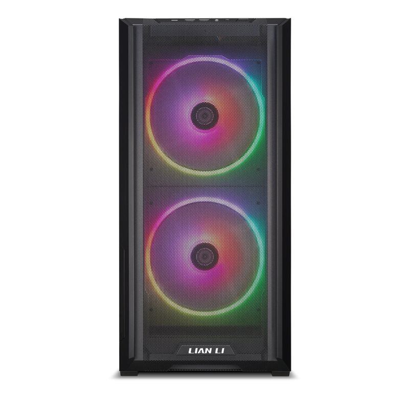 Lian Li LANCOOL 216 RGB, ikkunallinen miditornikotelo, musta - Kuva 2