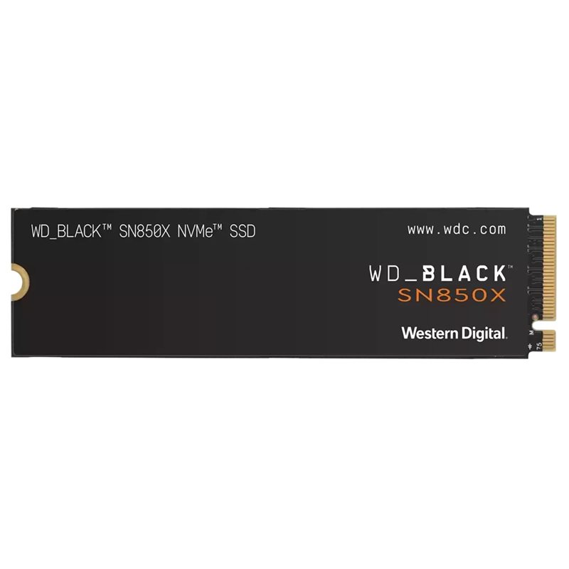 Western Digital 4TB WD_BLACK SN850X NVMe SSD-levy, M.2 2280, PCIe 4.0 x4, 7300/6600 MB/s