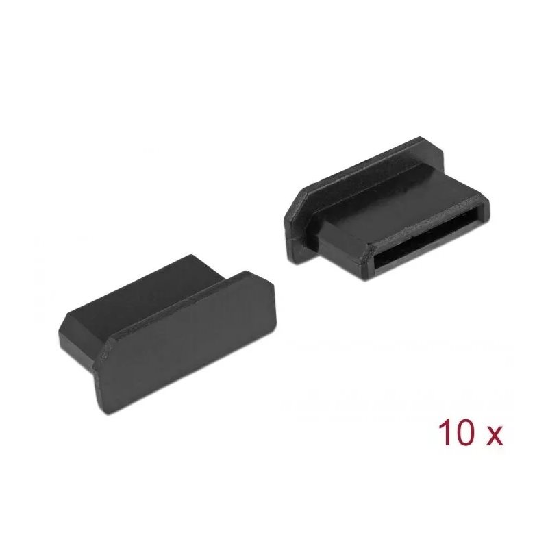 DeLock Pölysuoja HDMI Mini-C, 10kpl, musta