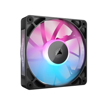 Corsair iCUE LINK RX120 RGB 120mm PWM Single Fan Expansion, musta