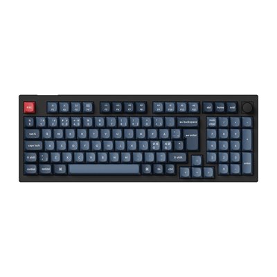 Keychron V5 Max, langaton mekaaninen näppäimistö, 96%, Gateron Jupiter Red, Carbon Black