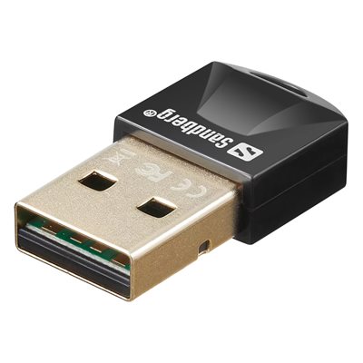 Sandberg Bluetooth 5.3 Dongle, USB-A, musta