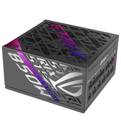 Asus (Outlet) 850W ROG STRIX Platinum, ATX-virtalähde, 80 Plus Platinum, musta