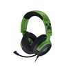Razer (Outlet) Kraken V4 X - Minecraft Edition, pelikuulokkeet mikrofonilla, vihreä/musta