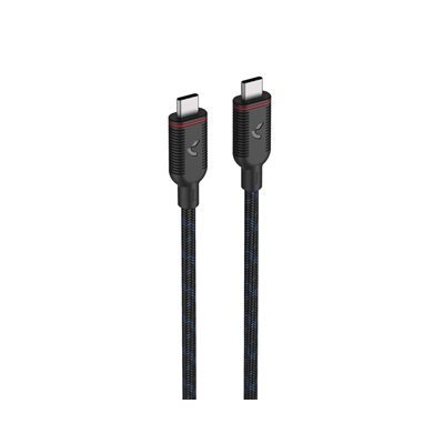 Unisynk USB4-C -kaapeli, 240W, 40Gbps, 8K60Hz, 2m, musta