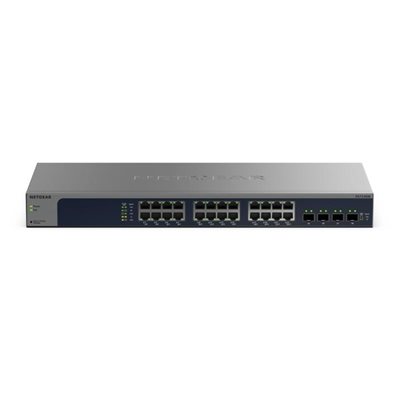 Netgear XS724EM, räkkiasennettava 24-porttinen 10G/Multi-Gigabit Plus -kytkin