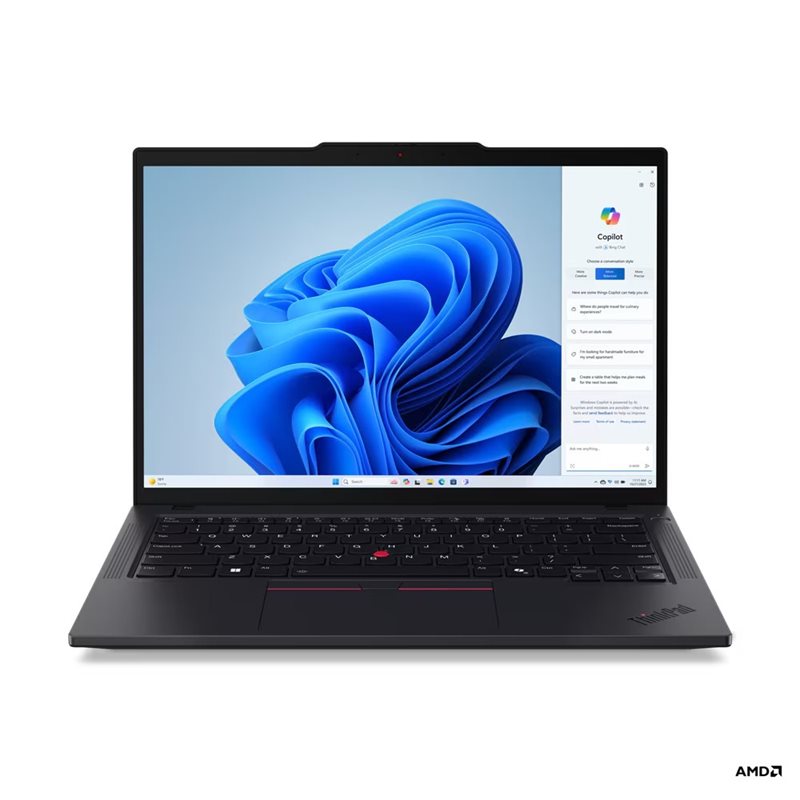 Lenovo 14" T14 G5, kannettava tietokone, musta