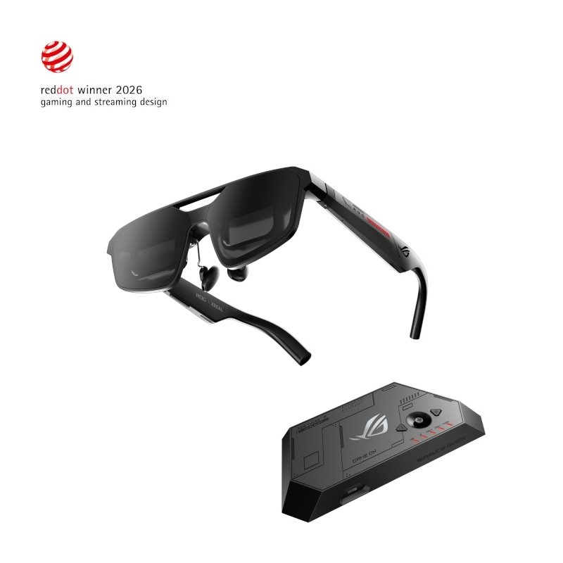 Asus ROG Xreal R1-B (Broad), AR-pelilasit, musta