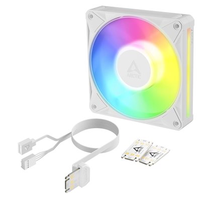 ARCTIC BioniX P12 A-RGB (White), 120mm PWM-laitetuuletin, valkoinen