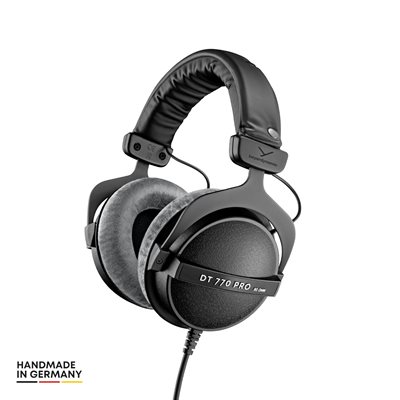 Beyerdynamic DT 770 PRO 80 ohm, suljetut studiokuulokkeet, musta