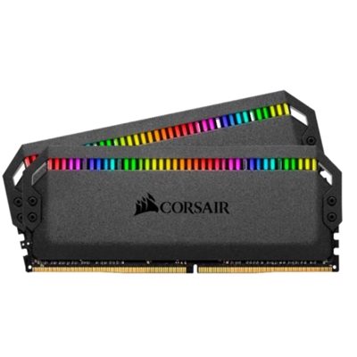 Corsair 16GB (2 x 8GB) Dominator Platinum RGB, DDR4 3600MHz, CL18, 1.35V, musta
