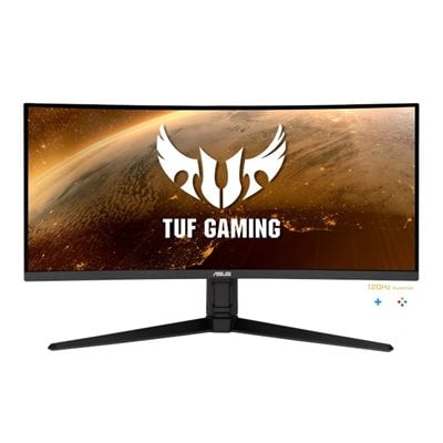 Asus 34" TUF Gaming VG34VQL1B, kaareva 165Hz WQHD-pelimonitori, musta