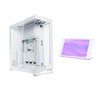 Phanteks NV7 D-RGB, white + 5,5" Hi-Res Display - White (Bundletarjous!)