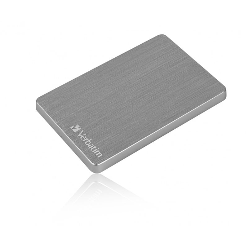 Verbatim Store'n'Go ALU, ulkoinen kiintolevy, 1TB, 2.5", 3.2 Gen1 USB, space grey