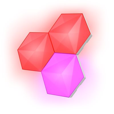 TRUST GXT903 VYBZ, Hexagon valopaneelien laajennuspakkaus, 3kpl