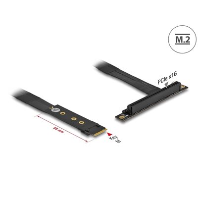 DeLock M.2 Key M -> PCIe x16 -adapteri