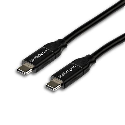 StarTech.com 2.0 USB-C -kaapeli, PD3.0 100W, 3m, musta