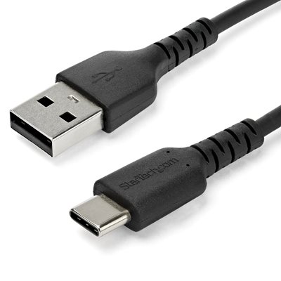 StarTech.com 2.0 USB-C -kaapeli, PD 60W, 1m, musta