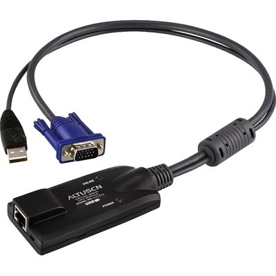 Aten USB-moduuli, sopii  KH2508A & KH2516A, RJ45/USB-A/HD15