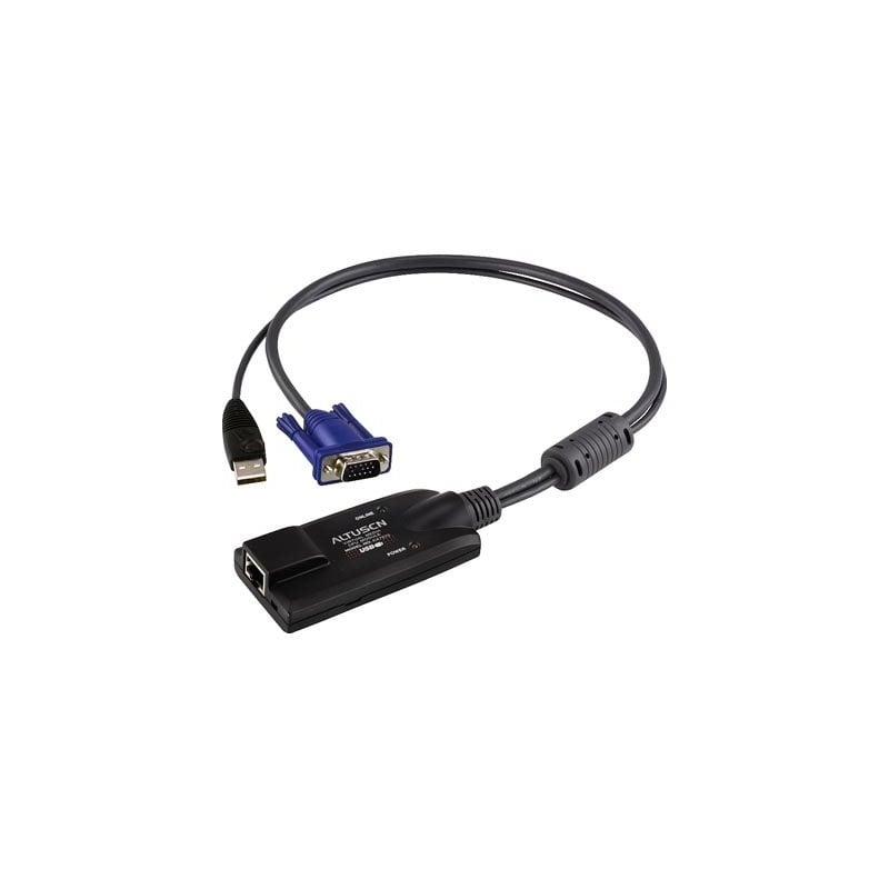 Aten USB-moduuli, sopii  KH2508A & KH2516A, RJ45/USB-A/HD15