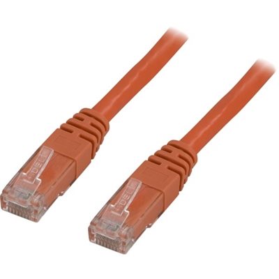 Deltaco U/UTP Cat6 laitekaapeli, 1,5m, oranssi