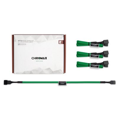 Noctua NA-SEC1 chromax.green -jatkokaapelisarja, vihreä/musta