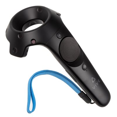 HTC Vive Controller -ohjain HTC Vivelle, 1 kpl, musta