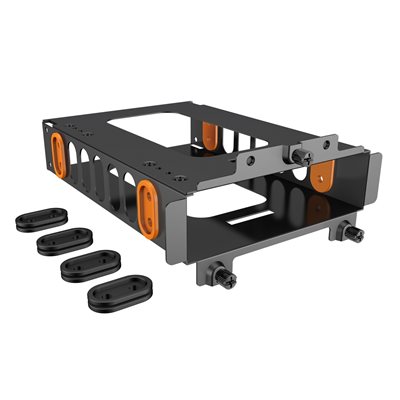 be quiet! HDD-kehikko, 1kpl, musta/oranssi